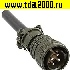 Разъём цилиндрические малогабаритный Разъём Цилиндрический малогабаритный XM22-4pin (2х2+2х3mm) cable plug