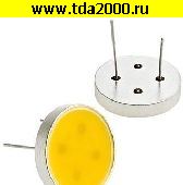 светодиод мощный Светодиод мощный желтый? 100Lm 2800K 9вт 9,8в 350ma T16mm