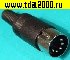 Разъём DIN Разъём DIN 5pin штекер на кабель 7-0251 (СШ-5)