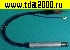 Разъем для автомагнитолы Антенный DIN штекер~ISO + сепаратор шнур 15см (13-5606) гнездо разъём для автомагнитолы