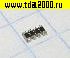 резисторная сборка чип0603(1608) 150ом (4 резистора) CAY16-151J4LF Сборка резисторная