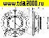 динамик Динамик НЧ 400вт 8ом YD400-02 (15 дюймов) (D=385мм h=150 магнит190мм) 25-3500Гц