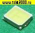 светодиод smd LED 2835 3в (-) белый Холодный 21-25Lm 0,2вт 6000k-7300k чип светодиод