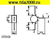 Транзисторы отечественные КТ 3109 А транзистор