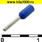 Кабельный наконечник Разъём Наконечник на кабель DN00206 blue (0.75x6mm)