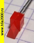 светодиод прямоугольный Светодиод прямоугольный 4,6х3,7мм красный L-362 ID