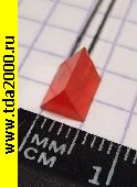 светодиод прямоугольный Светодиод треугольный 5х5х5мм L-323 ID красный