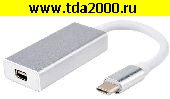 Низкие цены Type-C штекер~DP мини гнездо Переходник Type-C-Display Port (дисплей-порт)