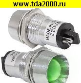 светодиод в корпусе Светодиод в корпусе L-619-G 220v (16mm) зеленый