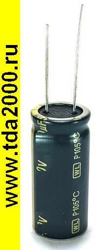 Конденсатор 1000 мкф 6,3в 8х14 105°C Jamicon WL low esr конденсатор электролитический
