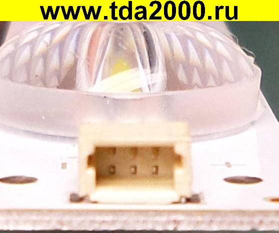 Светодиоды для подсветки ЖК ТВ Подсветка LED 440мм 6 линз для ЖК телевизора