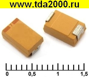 конденсатор 220 мкф 16в тантал. D чип конденсатор SMD