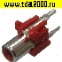 Разъём тюльпан (RCA) Разъём RCA RCA-102P гн на плату