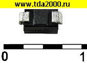 диод импортный FR1G (1A 400V) SMB диод
