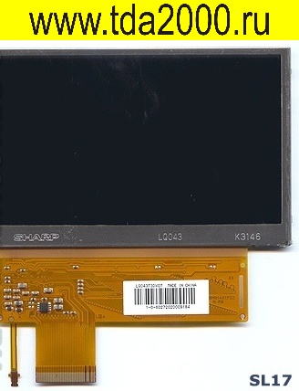 запчасть для приставки PSP SL17 LCD дисплей для PSP 1000 ( Sharp ORIGINAL)