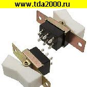 Переключатель клавишный Клавишный переключатель KND3 2x2 on-on