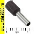 Кабельный наконечник Разъём Наконечник на кабель DN02508 black (2.2x8mm)