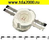 светодиод мощный Светодиод мощный кр-зел-син 100-180Lm 5вт 6,5в