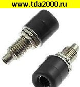 Разъём высокочастотный Z011 4mm panel jack BLACK