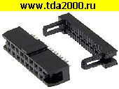 Разъём IDC Разъём IDC2-16F pitch 2.00 mm