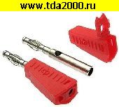 Разъём Разъём Z040 4mm Stackable Plug RED