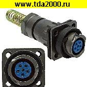 Разъём Быстроразъёмный Разъём Быстроразъемный FQ14-6pin ZPK-8