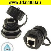 Разъём RJ-45 Разъём RJ-45 герметичный RJ45M25Z0-6BG