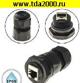 Разъём RJ-45 Разъём RJ-45 герметичный RJ45M25Z1-6B