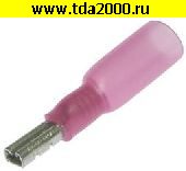 Клемма ножевая изолированная Разъём Клемма ножевая изолированная FDD1.25-110(5) HST Red