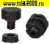предохранитель Клапан выравнивания давления M8X1.25 PA66 BLACK
