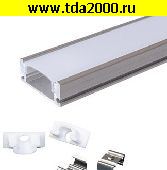 аксессуар для светодиодов Профиль для светодиодной ленты накладной алюминиевый 509-1, 1м