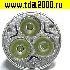 Лампа светодиодная GU5.3 3вт Светодиодная лампа MR16 GU5,3 3x1W-W7 270Lm 12V WW