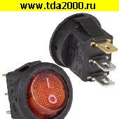 Переключатель клавишный Клавишный переключатель KCD5-101N-C3-R/3P on-off
