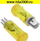 лампа в корпусе Лампа неоновая в корпусе MDX-14 yellow 220V