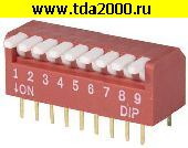 Переключатель DIP Переключатель DIP DP-09 (SWD3-9)