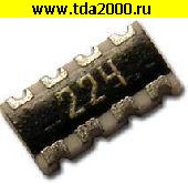 резисторная сборка 0804 22R 5% (YC124-JR-0722RL) х Сборка резисторная