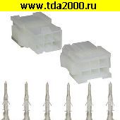 Разъём Питания низковольтный Разъём Питания низковольтный MF-2x3M + terminals