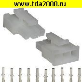 Разъём Питания низковольтный Разъём Питания низковольтный MF-1x3F +Terminal