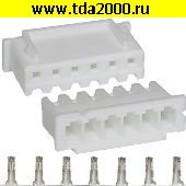 Разъём Питания низковольтный Разъём Питания низковольтный H-06 pitch 2.54mm + Terminals