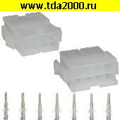 Разъём Питания низковольтный Разъём Питания низковольтный MF-2x4M +Terminal