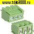 Клеммник на плату Разъём Клеммник RG302-3.5-03P терминальный блок  (колодка на плату для провода под винт)