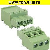 Клеммник разрывной Разъём Клеммник разрывной 2ERGKA-5.0-03P