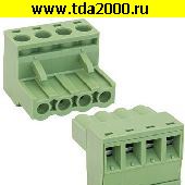 Клеммник разрывной Разъём Клеммник разрывной 2ERGK-5.0-04P