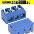 Клеммник на плату Разъём Клеммник RG306-5.0-03P терминальный блок  (колодка на плату для провода под винт)