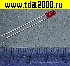 светодиод d= 3мм d=3мм красный, матовый FYL-3014 LRD 110 mcd <60°> светодиод