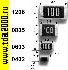 Чип-резистор чип 0603(1608) 3,3 ом FCF03FT-3R3 PDC 1% резистор