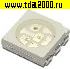 чип светодиод smd LED 5050(2020) RGB 1900-2050mcd G/B-3V R-2V чип светодиод