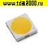 чип светодиод smd LED 3535 6в (+) 2вт для подсветки ЖК телевизоров Холодный белый 350мА 150LM чип светодиод