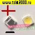 чип светодиод smd LED 3030 3в(-) для TV 1вт холодный белый 100-110LM чип светодиод