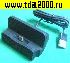 USB-микро шнур USB штекер~USB-микро штекер шнур 1м с подставкой под телефон (черный)